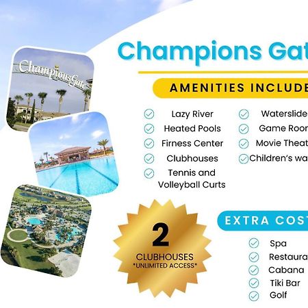 Superb Thematic 2Br Condo With 2 Clubhouses Kissimmee Kültér fotó